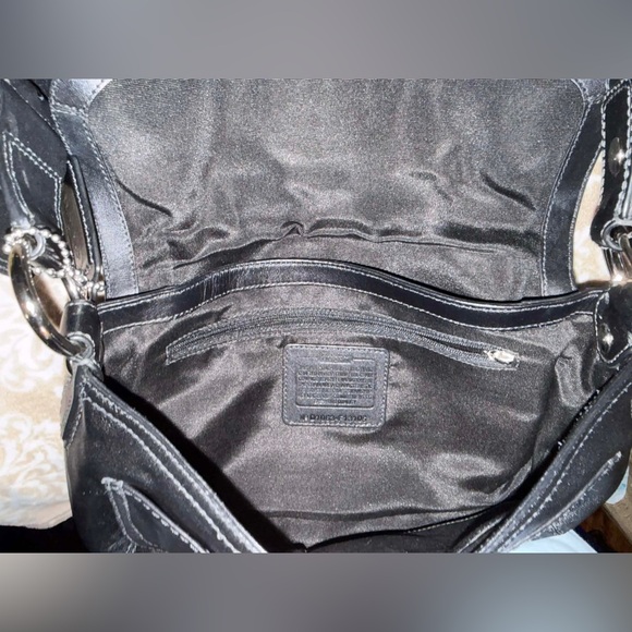 Authentic black leather soho bag - Picture 5 of 5